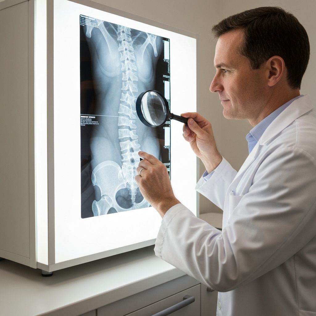 Digital x-ray spine imaging at Back To Life Chiropractic